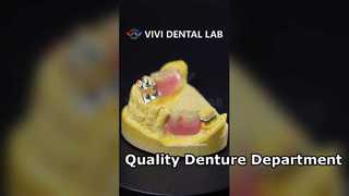 أطقم أسنان VIVI Dental ذات الجودة العالية سريعة
